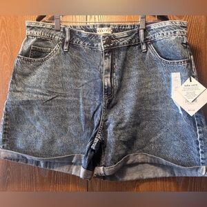 Ava & Viv Women's Jean Shorts - Classic Blue
